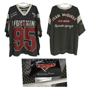 Disney Cars Lightning McQueen Black and Red Kids Shirt